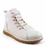 RAVINI 23662 SILVER GREY beżowe trzewiki damskie jz25